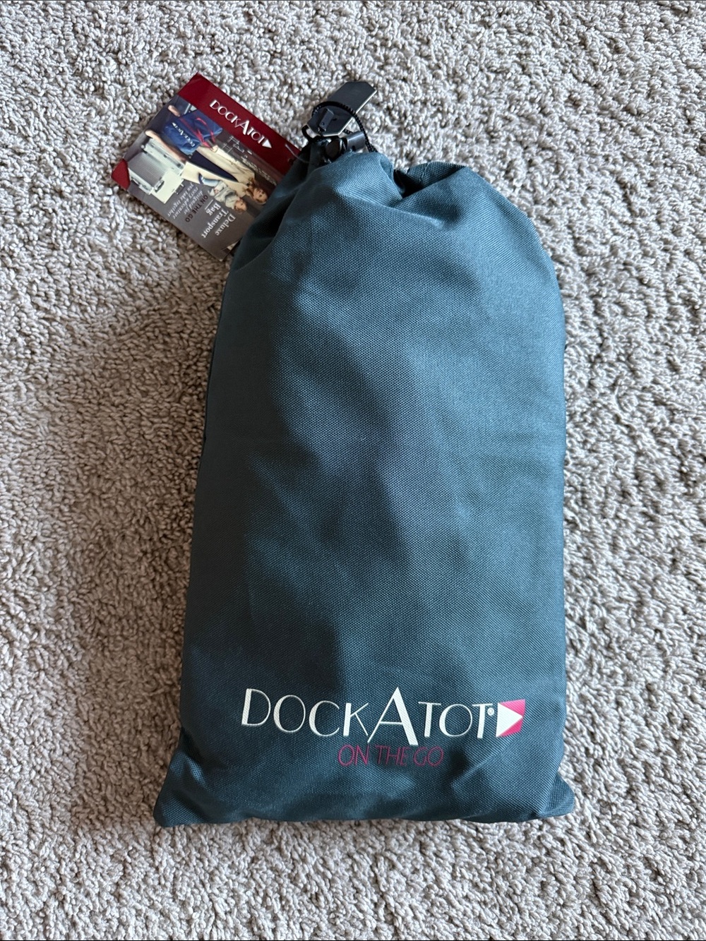 DockATot On The Go Transport bag - Midnight Teal